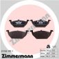 Preview: Zimmermann 24738.200.2 Bremsbeläge Bremsbelagsatz Scheibenbremse Vorne
