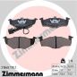 Preview: Zimmermann 21868.170.1 Bremsbeläge Bremsbelagsatz Scheibenbremse Vorne