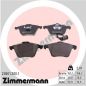 Preview: Zimmermann 23801.200.1 Bremsbeläge Bremsbelagsatz Scheibenbremse Vorne