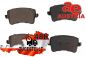 Preview: MaxGear 19-0907 Bremsbeläge Bremsbelagsatz Scheibenbremse Hinten