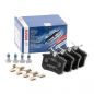 Preview: Bosch 0986494596 Bremsbeläge Bremsbelagsatz Scheibenbremse Hinten