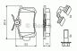 Preview: Bosch 0986494596 Bremsbeläge Bremsbelagsatz Scheibenbremse Hinten