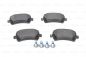 Preview: Bosch 0986494053 Bremsbeläge Bremsbelagsatz Scheibenbremse Hinten