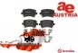 Preview: Brembo P 85 073 Bremsbeläge Bremsbelagsatz Scheibenbremse Hinten