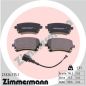 Preview: Zimmermann 23326.175.1 Bremsbeläge Bremsbelagsatz Scheibenbremse Hinten