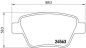 Preview: Brembo P 85 114 Bremsbeläge Bremsbelagsatz Scheibenbremse Hinten