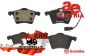 Preview: Brembo P 85 062 Bremsbeläge Bremsbelagsatz Scheibenbremse Vorne