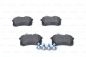 Preview: Bosch 0986461769 brake pads set disc brake rear