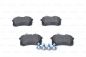 Preview: Bosch 0986461769 Bremsbeläge Bremsbelagsatz Scheibenbremse Hinten