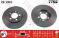 Preview: TRW DF2803 brake disc front 256x22mm 5 x 100