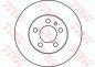 Preview: TRW DF2803 Bremsscheibe Vorne 256x22mm 5 x 100