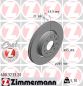 Preview: Zimmermann 600.3233.20 brake disc 280x22mm 5 x 112