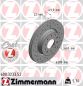 Preview: Zimmermann Sport 600.3233.52 brake disc 280x22mm 5 x 112