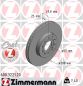 Preview: Zimmermann 600.3221.20 brake disc front 288x25mm 5 x 112