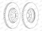 Preview: Jurid 562387JC-1 brake disc front 312x25mm 5 x 112