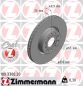Preview: Zimmermann 100.3300.20 brake disc front 312x25mm 5 x 112