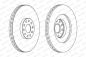 Preview: Ferodo DDF1504 Bremsscheibe Vorne 345x30mm 5 x 112