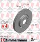 Mobile Preview: Zimmermann 600.3242.20 Bremsscheibe Vorne 314x30mm 5 x 112
