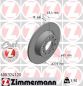 Preview: Zimmermann 600.3241.20 Bremsscheibe Hinten 272x9,7mm 5 x 112