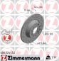 Preview: Zimmermann Sport 600.3241.52 Bremsscheibe Hinten 272x9,7mm 5 x 112