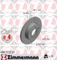Preview: Zimmermann 600.3222.20 Bremsscheibe Hinten 256x12mm 5 x 112