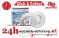Preview: Bosch 0986479B93 Bremsscheibe Hinten 282x12mm 5 x 112