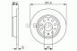 Preview: Bosch 0986479B93 Bremsscheibe Hinten 282x12mm 5 x 112