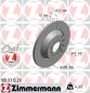 Preview: Zimmermann 100.3315.20 Rear Brake Disc 282x12mm 5 x 112