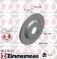 Preview: Zimmermann 100.3333.20 Rear Brake Disc 300x12mm 5 x 112