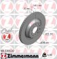 Preview: Zimmermann 100.3309.20 Rear Brake Disc 310x22 5 x 112
