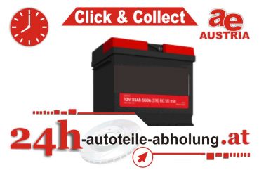 Akku Magic 12V 55Ah 560A Autobatterie Batterie 545.412