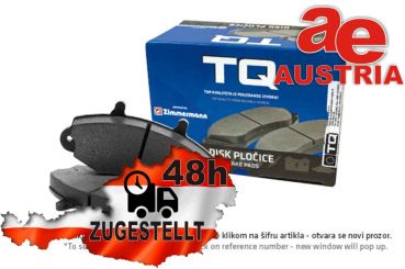TQ TQ-BP0042 Bremsbeläge Bremsbelagsatz Scheibenbremse Vorne