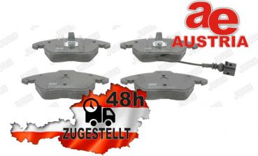 Jurid 573128J Bremsbeläge Bremsbelagsatz Scheibenbremse Vorne