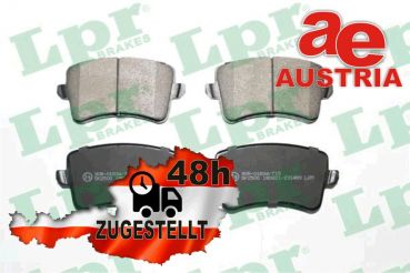LPR 05P1489 Bremsbeläge Bremsbelagsatz Scheibenbremse Hinten