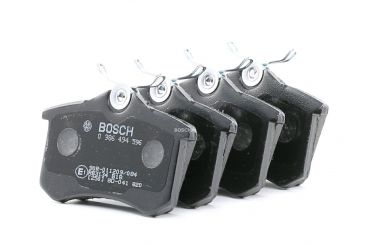 Bosch 0986494596 Bremsbeläge Bremsbelagsatz Scheibenbremse Hinten