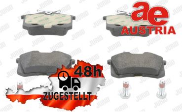 Jurid 571906J Bremsbeläge Bremsbelagsatz Scheibenbremse Hinten