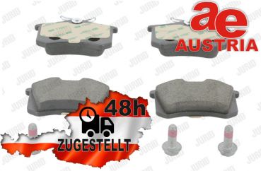 Jurid 573032J Bremsbeläge Bremsbelagsatz Scheibenbremse Hinten