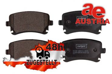 MaxGear 19-0497 Bremsbeläge Bremsbelagsatz Scheibenbremse Hinten