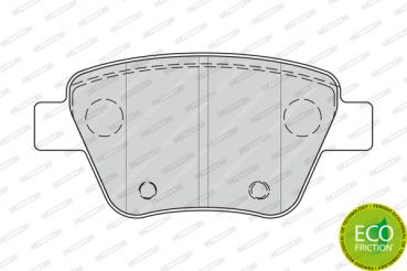 Ferodo FDB4316 Bremsbeläge Bremsbelagsatz Scheibenbremse Hinten