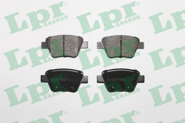 LPR 05P1608 Bremsbeläge Bremsbelagsatz Scheibenbremse Hinten