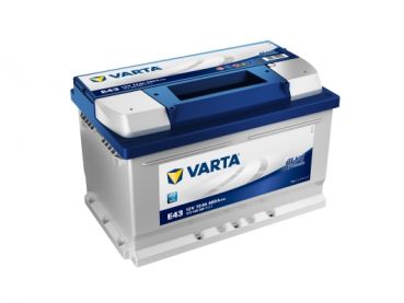 Varta Blue Dynamic E43 12V 72Ah 680A Autobatterie Batterie 5724090683132