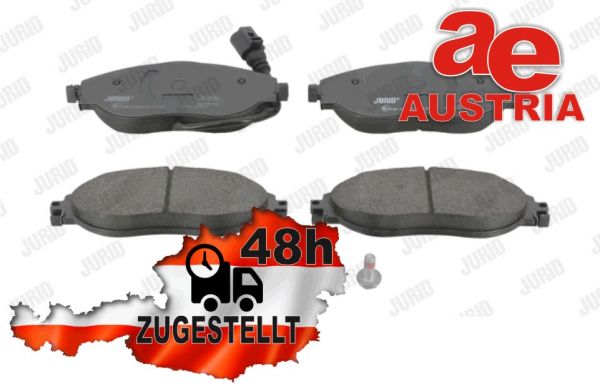 Jurid 573418J Bremsbeläge Bremsbelagsatz Scheibenbremse Vorne