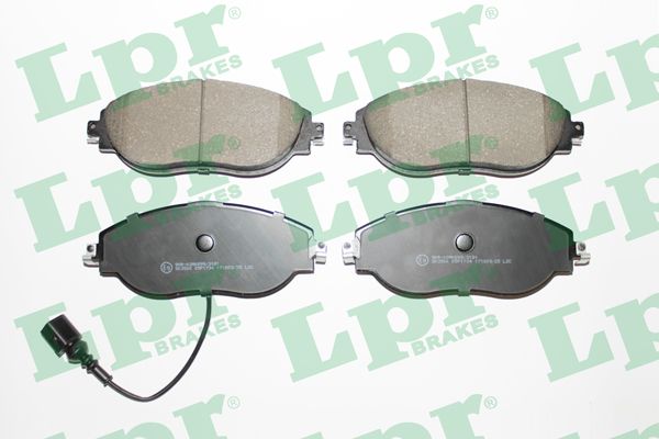 LPR 05P1734 Bremsbeläge Bremsbelagsatz Scheibenbremse Vorne