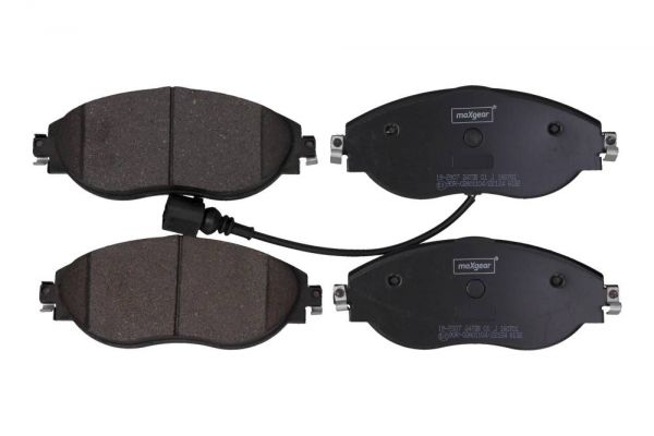 MaxGear 19-2907 Bremsbeläge Bremsbelagsatz Scheibenbremse Vorne