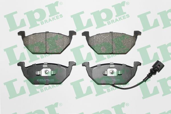 LPR 05P692 brake pads set disc brake front