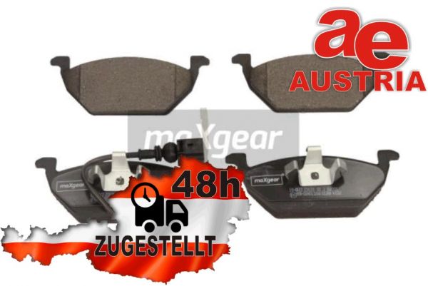 MaxGear 19-0613 Bremsbeläge Bremsbelagsatz Scheibenbremse Vorne