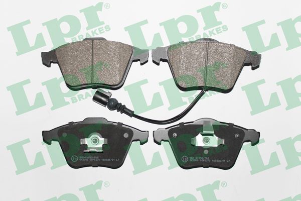 LPR 05P1270 Bremsbeläge Bremsbelagsatz Scheibenbremse Vorne