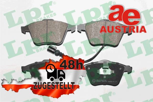 LPR 05P1270 Bremsbeläge Bremsbelagsatz Scheibenbremse Vorne