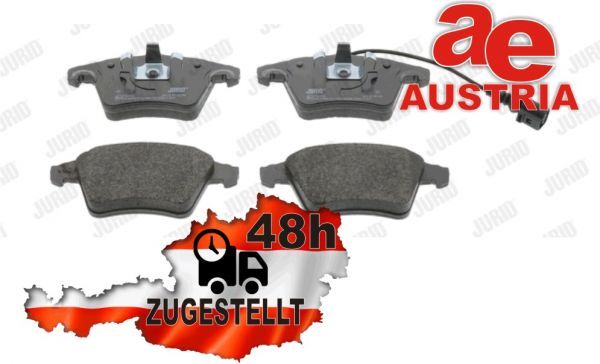 Jurid 573159J Bremsbeläge Bremsbelagsatz Scheibenbremse Vorne
