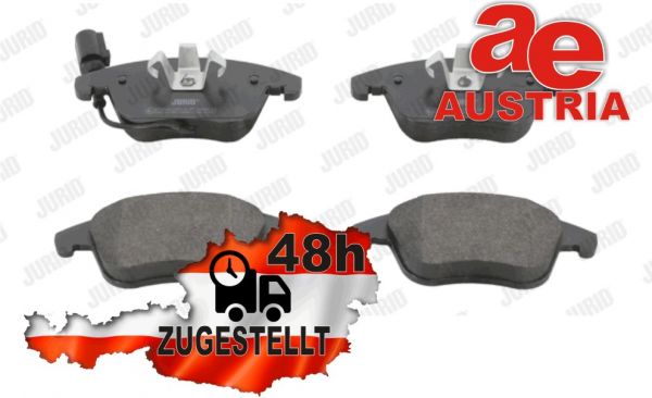 Jurid 573246J Bremsbeläge Bremsbelagsatz Scheibenbremse Vorne